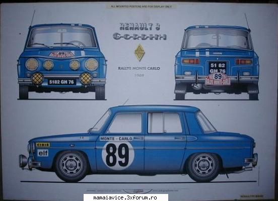 dacia 1100 aka renault 8 gordini